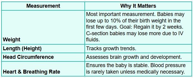 What Happens During a Baby’s First Pediatric Visit | Initial Measurements & Vital Signs